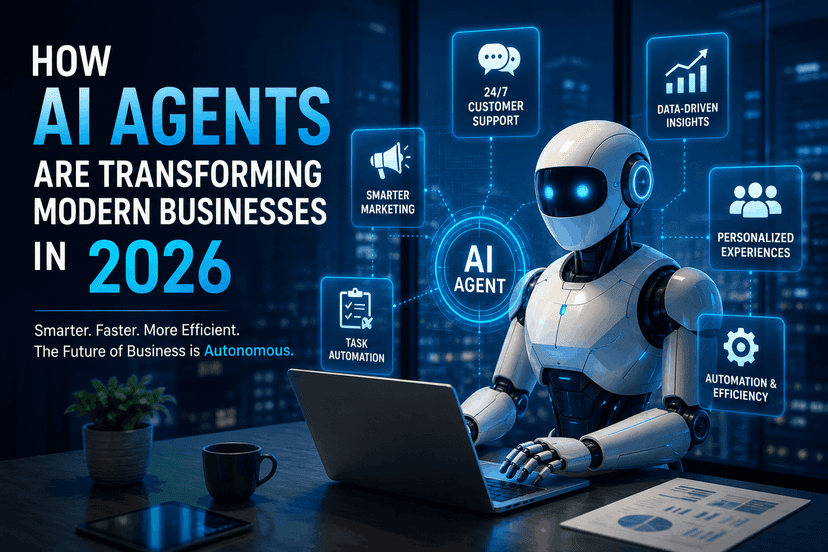 How AI Agents Are Transforming Modern Businesses in 2026