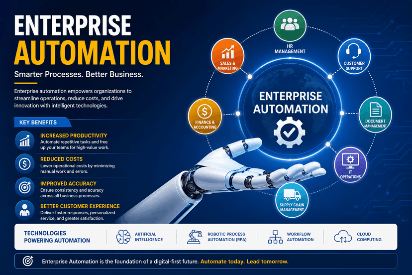 Enterprise Automation: The Key to Smarter Business Operations in 2026