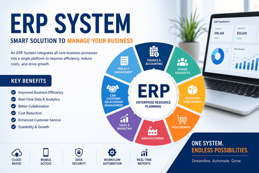 ERP System: The Smart Way to Manage Modern Businesses